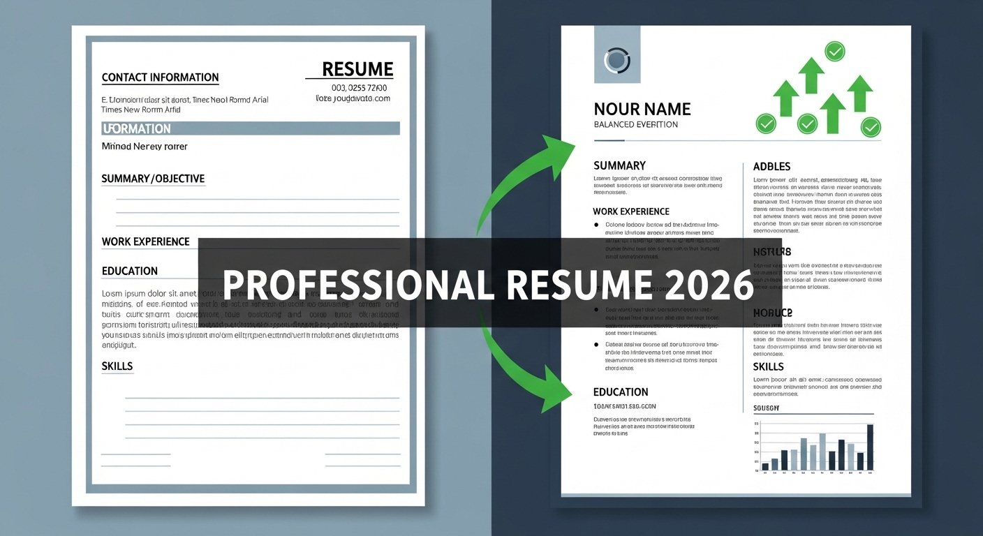 How to Write a Professional Resume That Gets Noticed in 2026